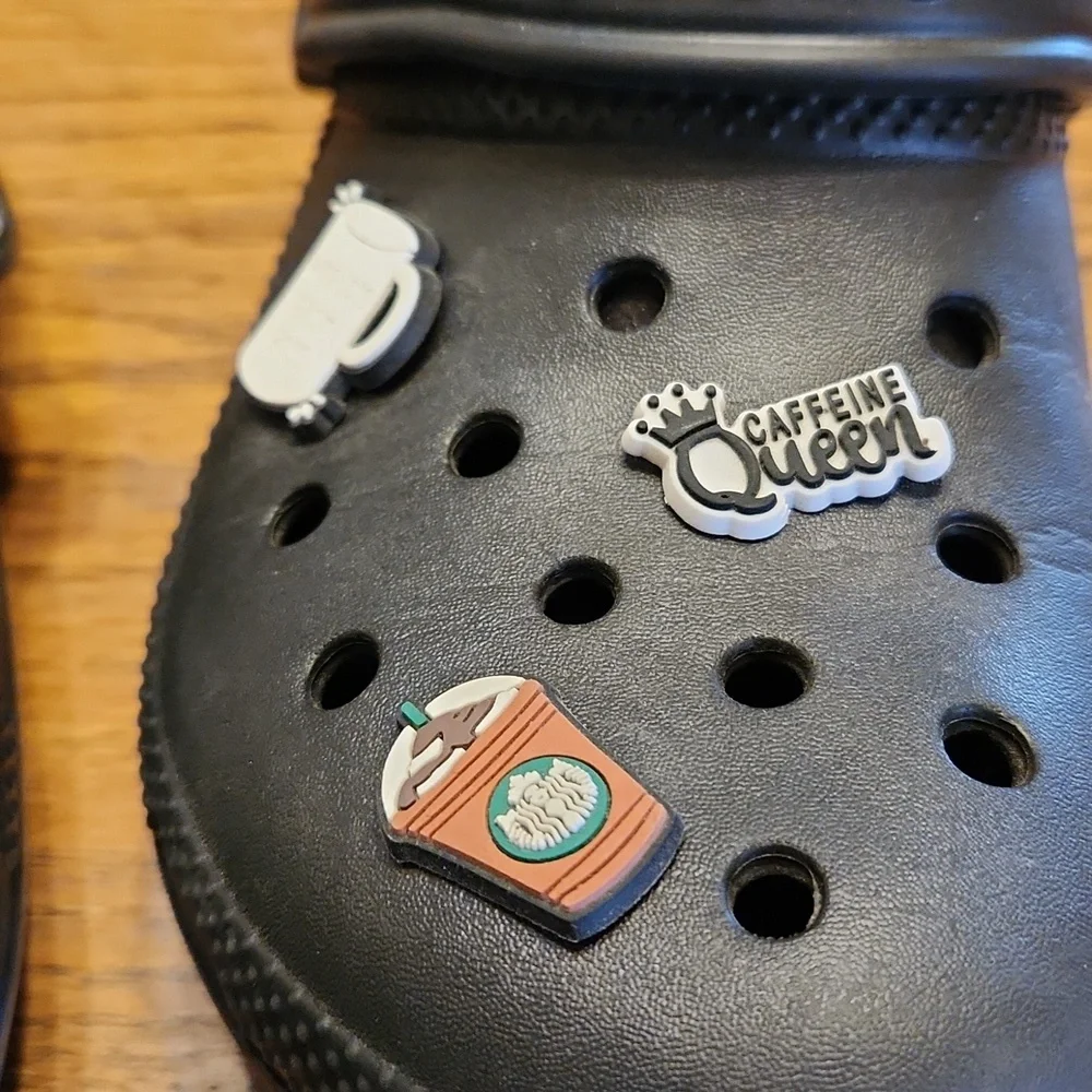 Black Crocs Size M6 W8